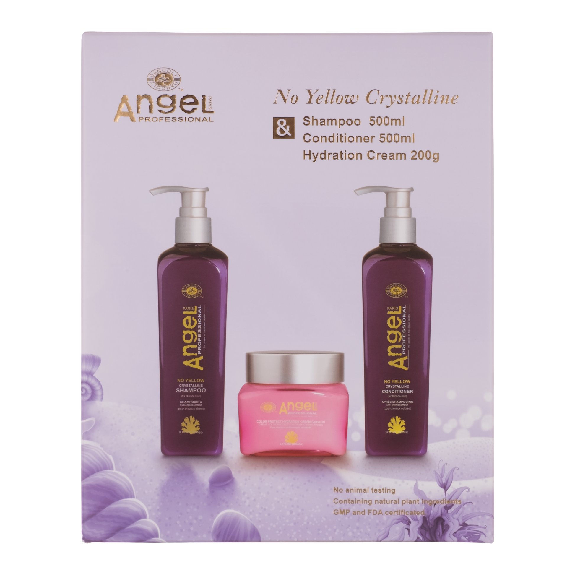 Angel Professional No Yellow Crystalline Gift Pack