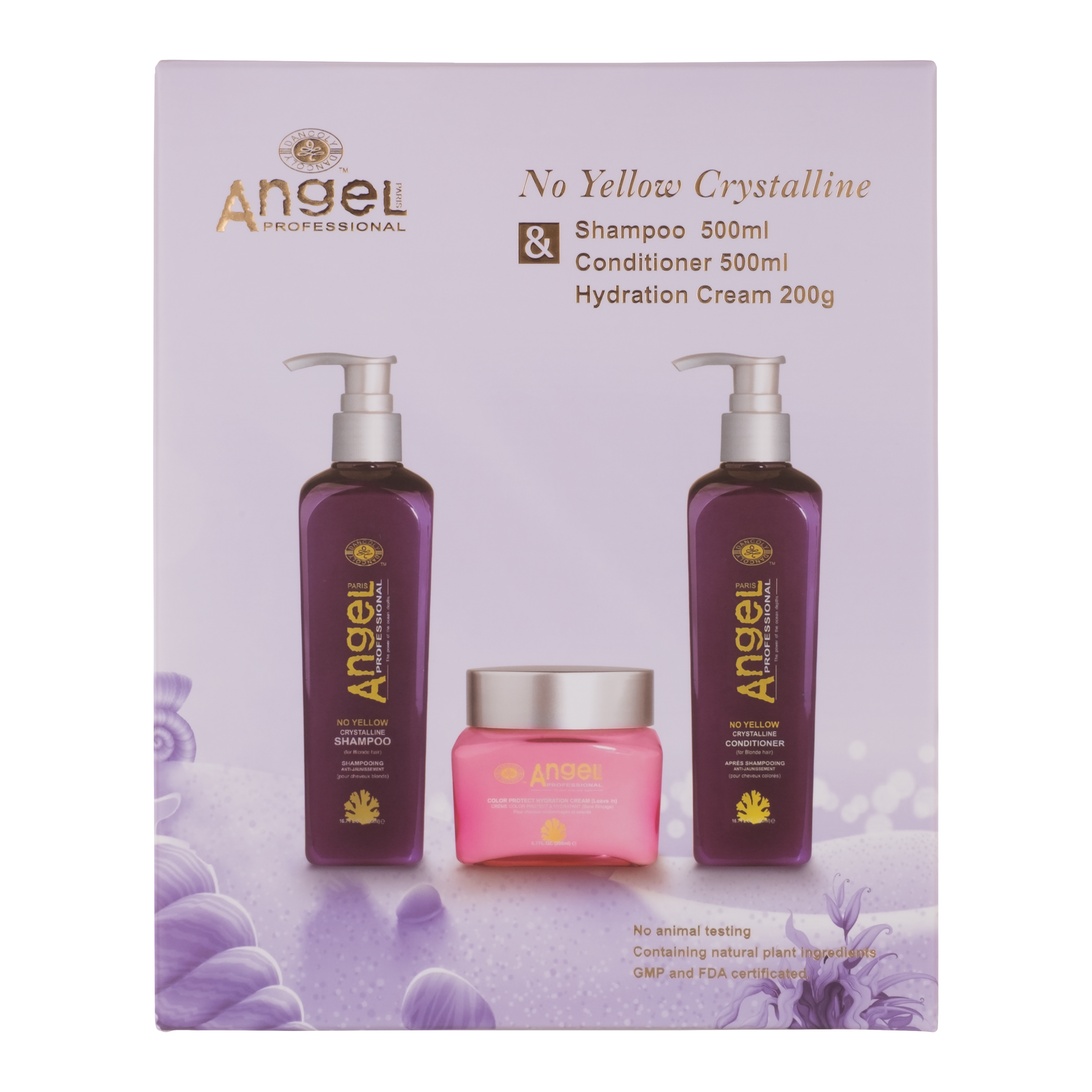 Angel Professional No Yellow Crystalline Gift Pack