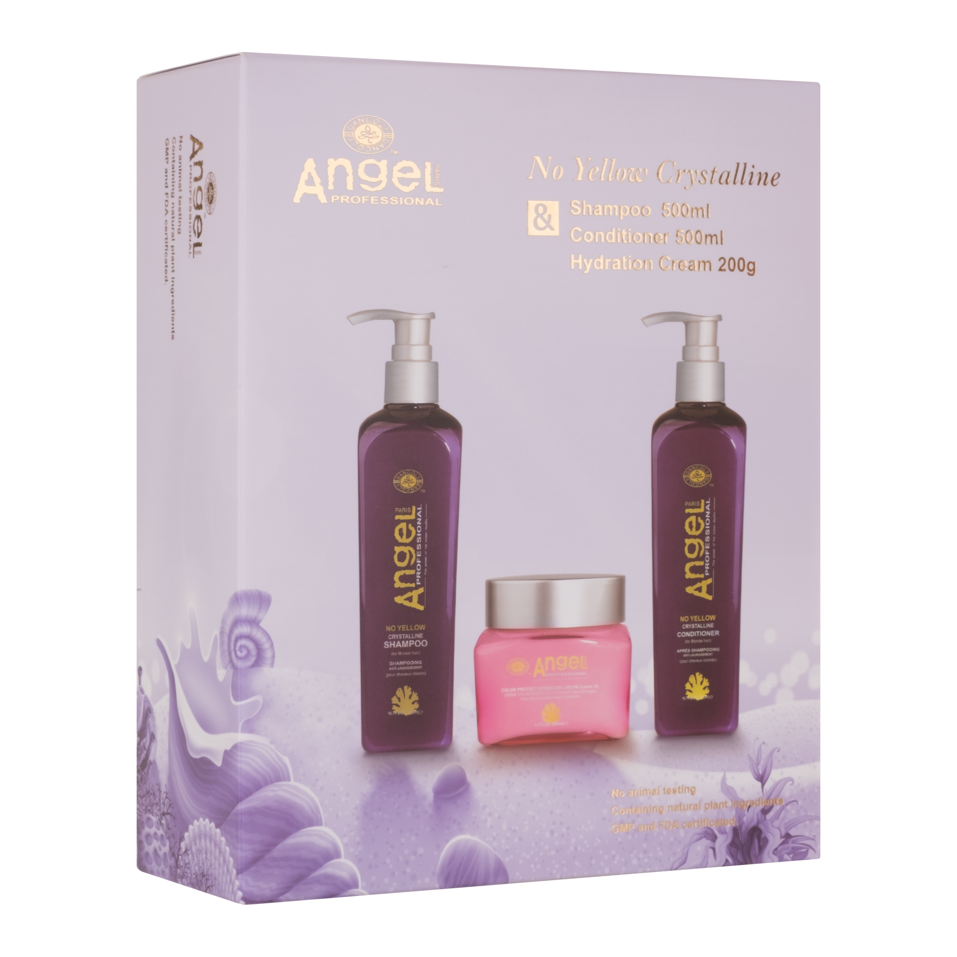 Angel Professional No Yellow Crystalline Gift Pack