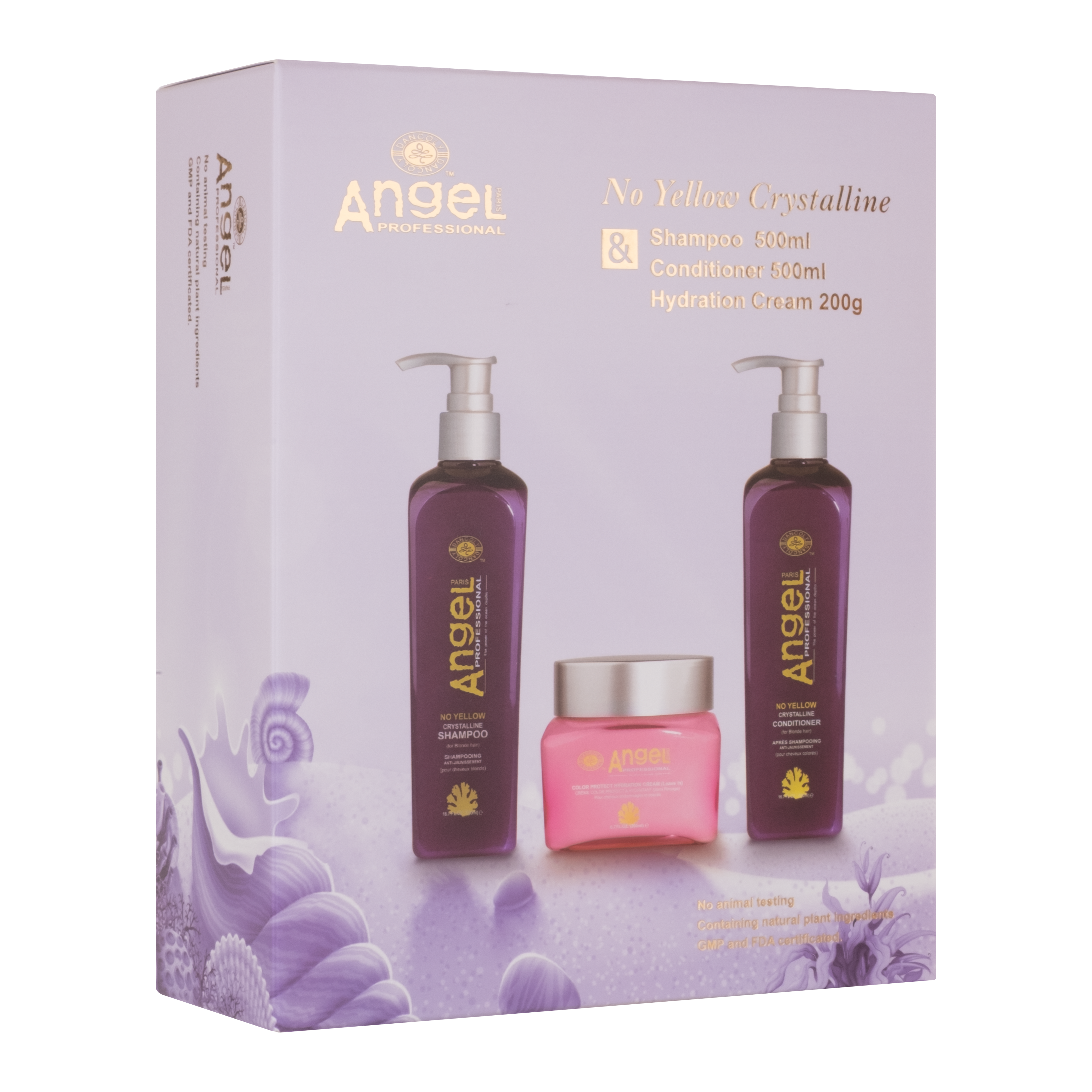 Angel Professional No Yellow Crystalline Gift Pack