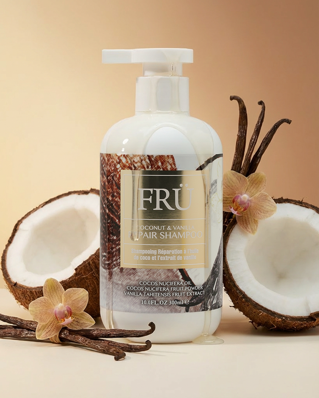 FRÜ Coconut & Vanilla Repair Shampoo 300ml