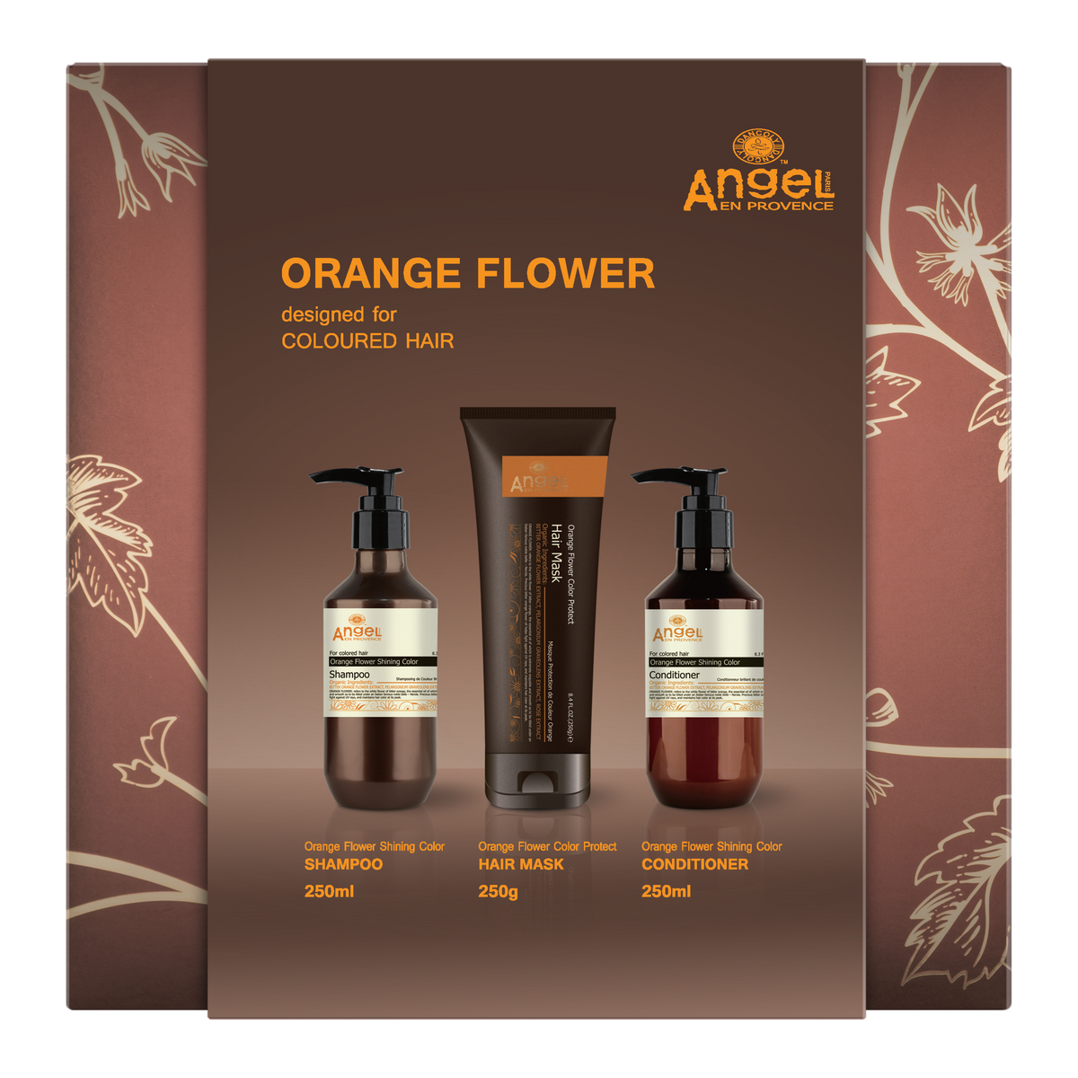 Orange Flower Duo & Hair Mask Gift Pack