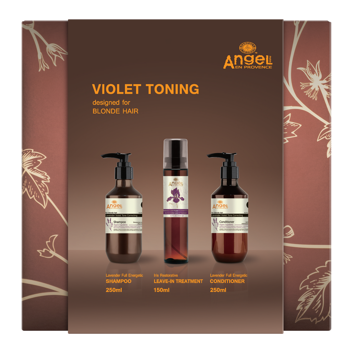 Violet Toning Duo & Iris Leave-in Treatment Gift Pack