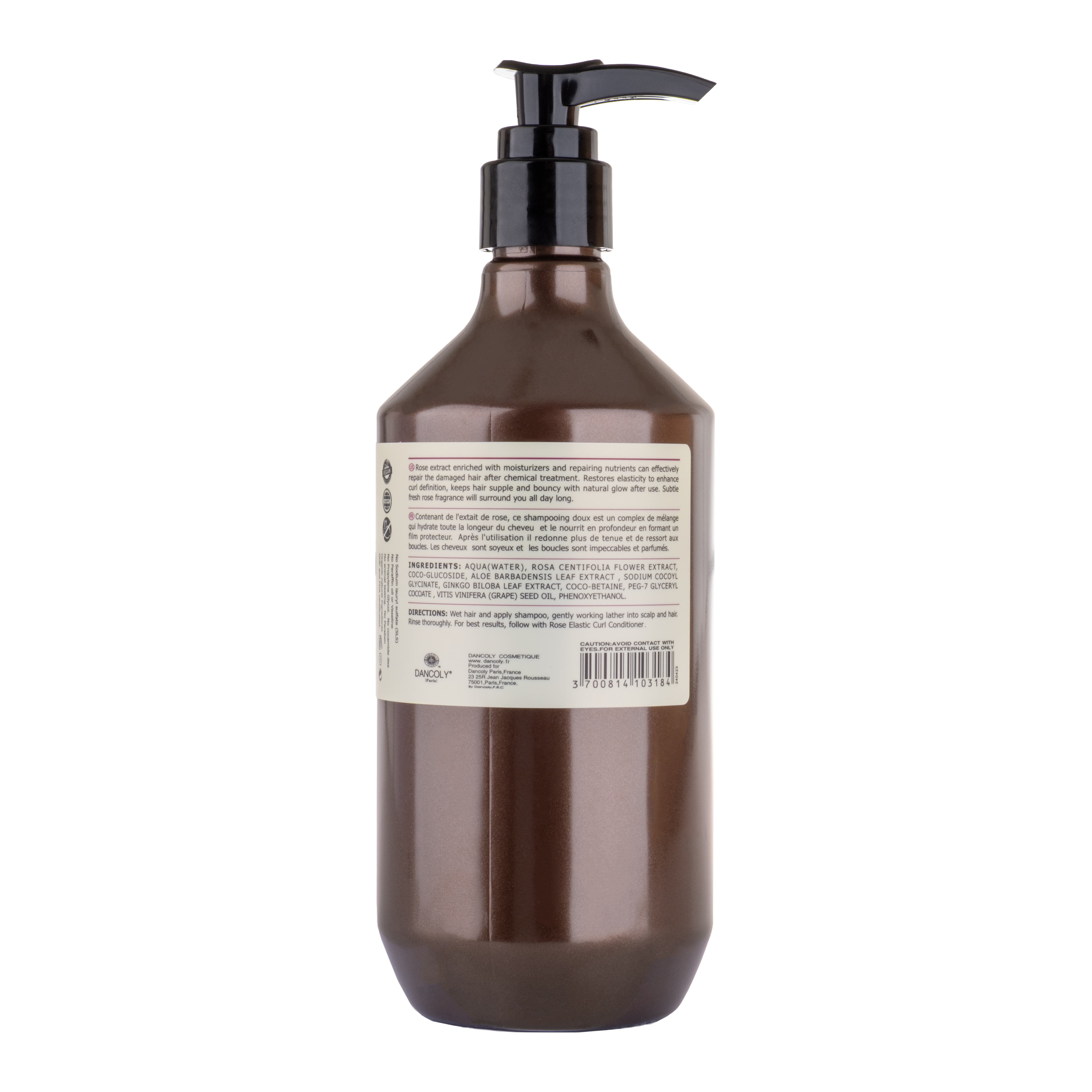 Rose Elastic Curl Shampoo 400ml