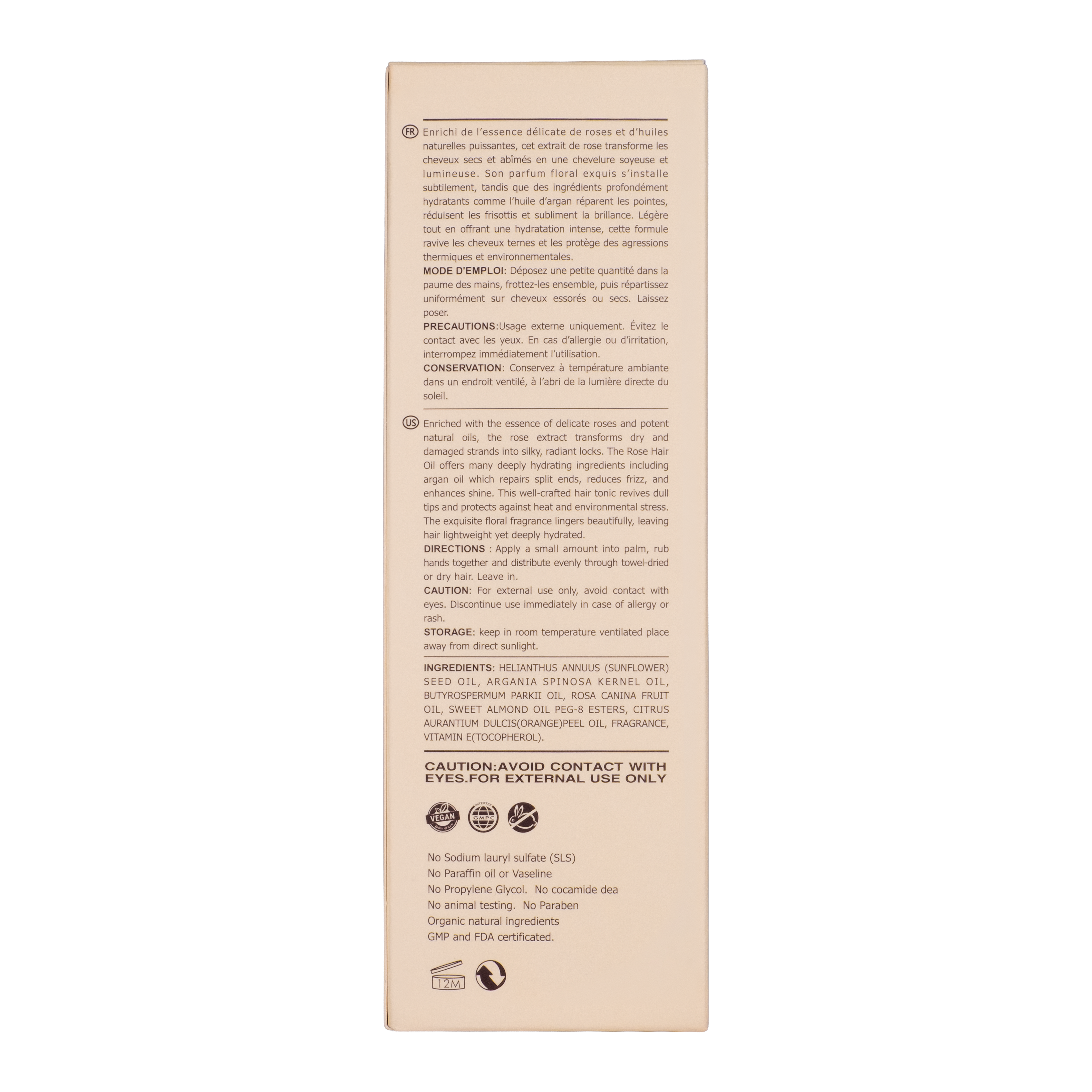 Rose Hair Oil 100ml