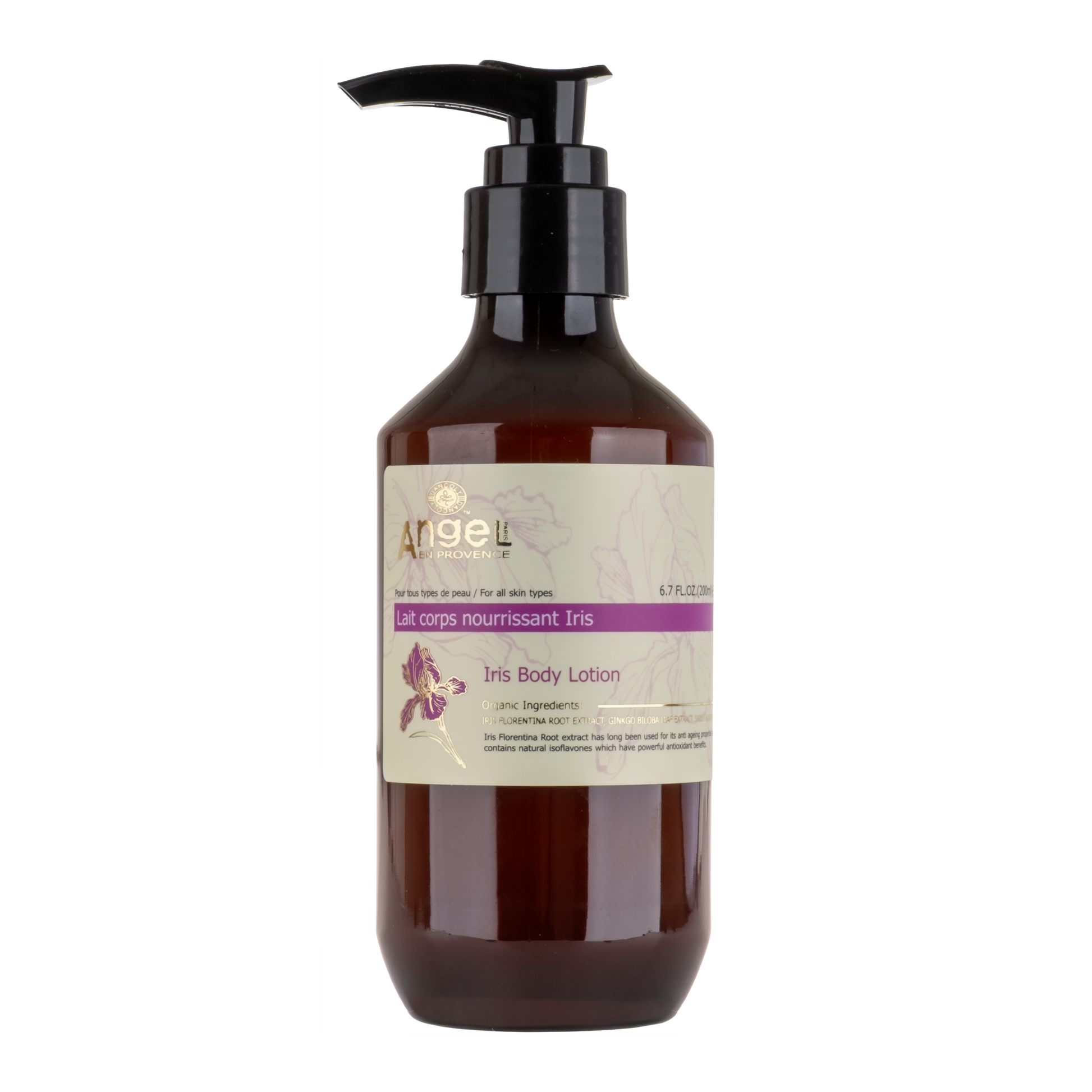 Iris Body Lotion - Angel hair & body products 
