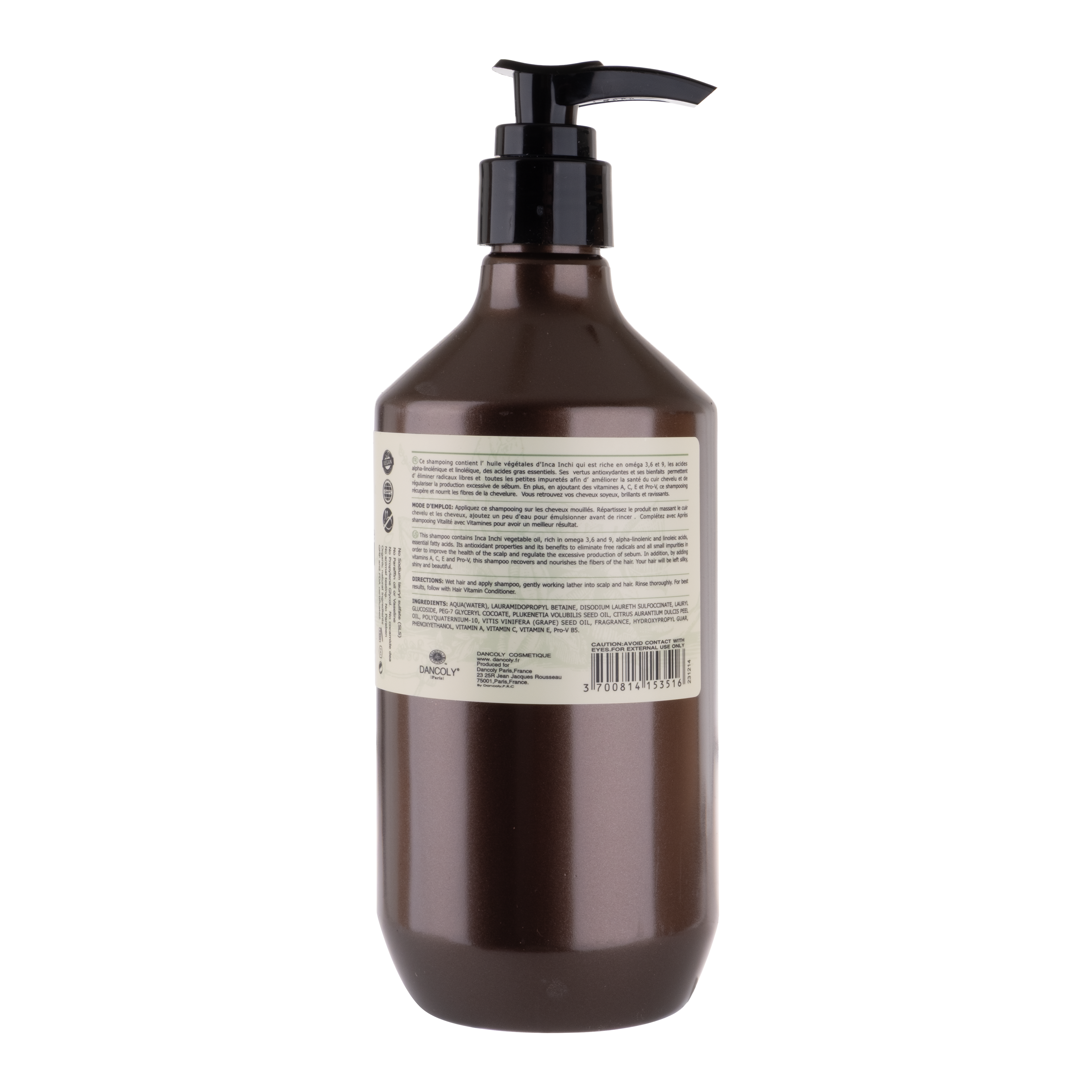 Hair Vitamin & Inca Inchi Oil Shampoo 400ml