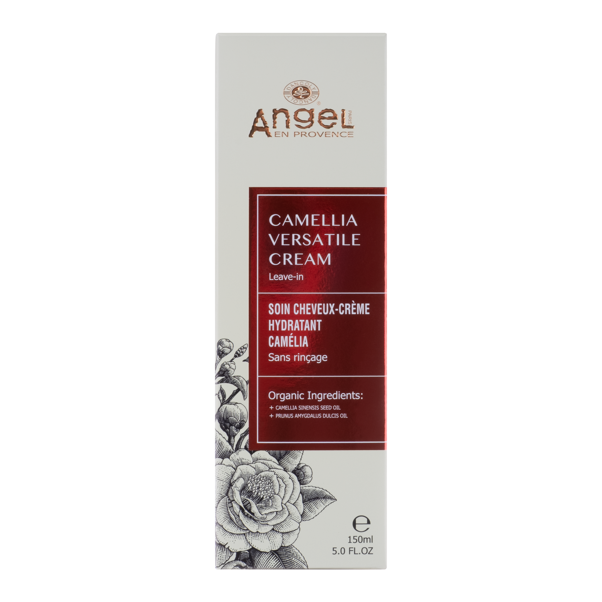Camellia Versatile Cream Leave-In 150ml - packaging - Angel Hair Products