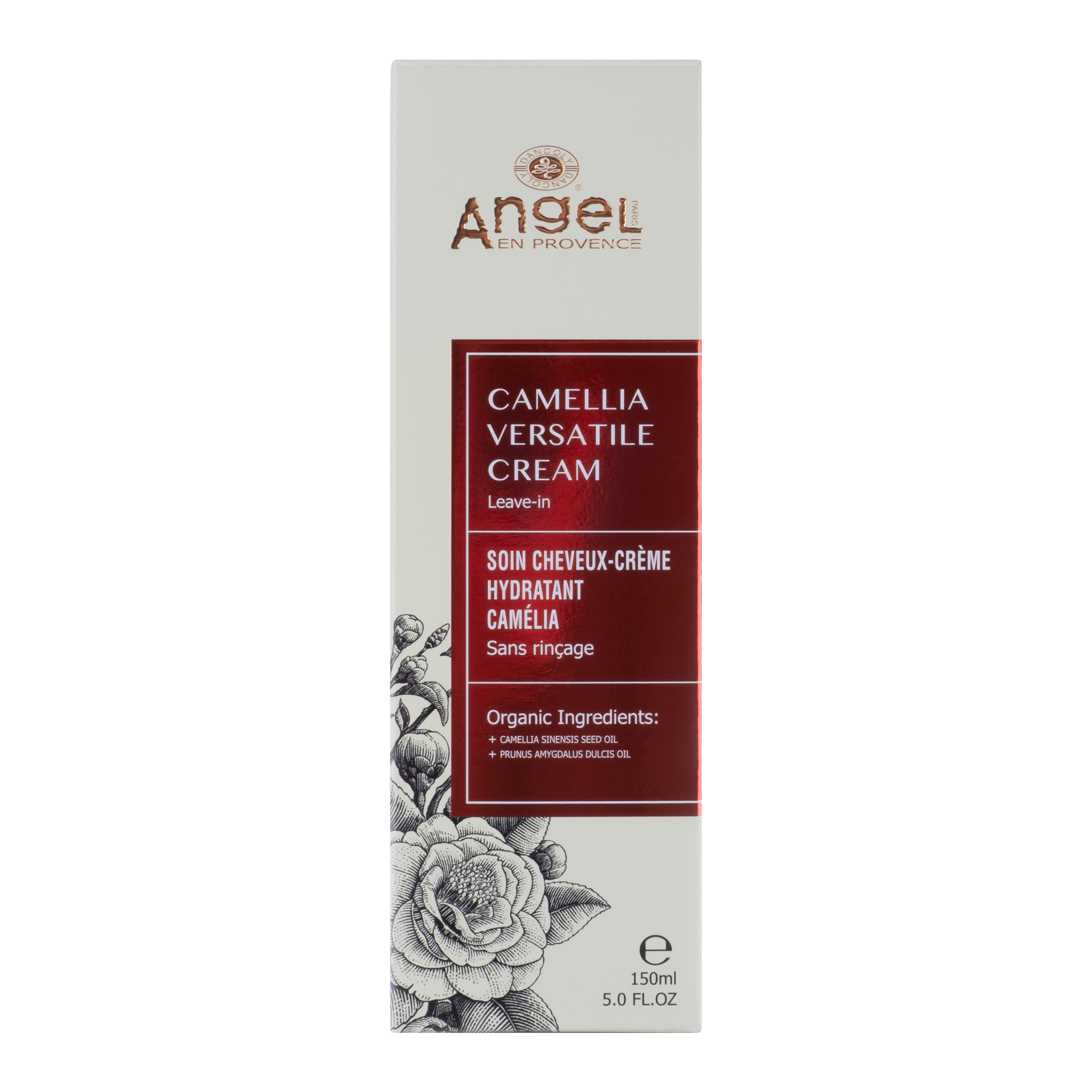 Camellia Versatile Cream Leave-In 150ml - packaging - Angel Hair Products