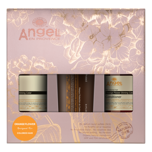 ORANGE FLOWER COLOUR PROTECT MASK GIFT PACK