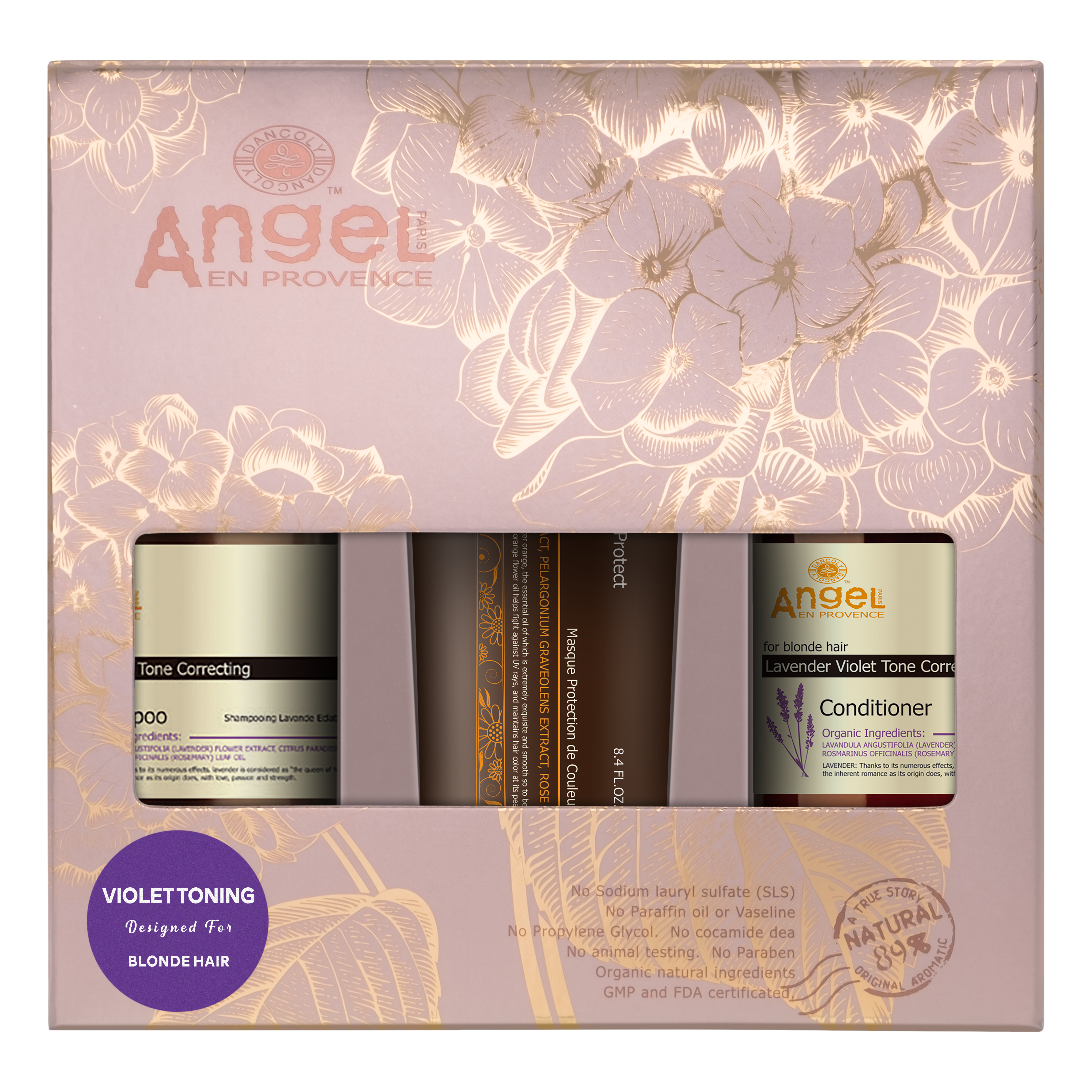 VIOLET TONING COLOUR PROTECT MASK GIFT PACK