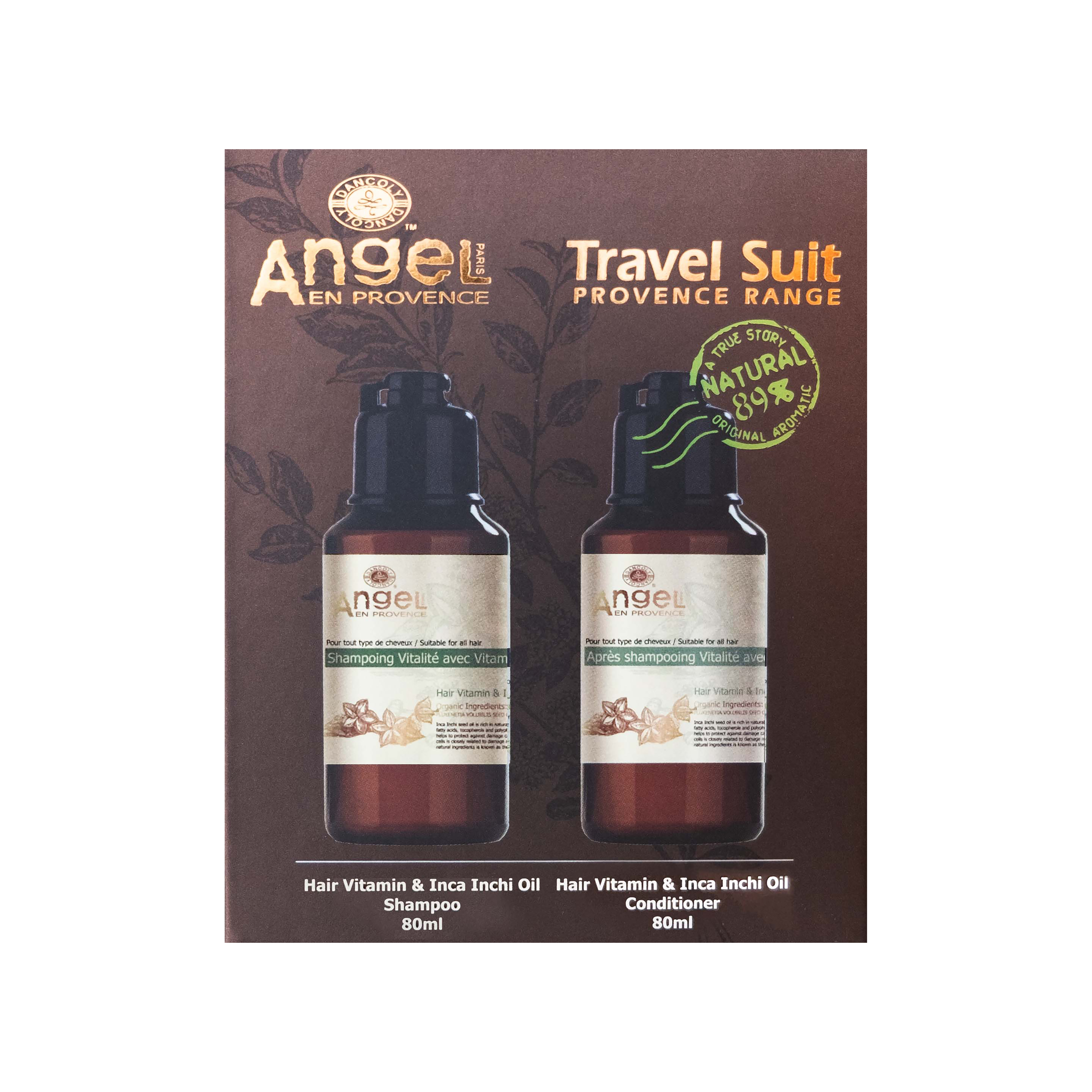 HAIR VITAMIN & INCA INCHI TRAVEL DUO 80ML X2